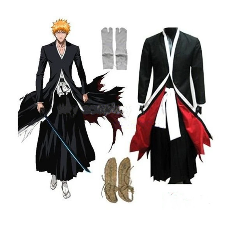 Аниме Ichigo Kurosaki, накидка, Женский костюм для косплея, костюм для новогодней вечеринки
Аниме Ichigo Kurosaki, накидка, Женский костюм для косплея, костюм для новогодней вечеринки