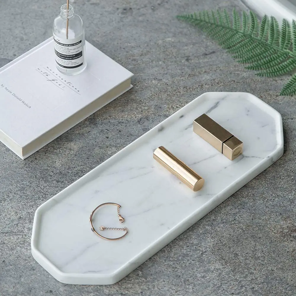 Natural Marble Octagonal Integrated Vanity Tray Jewelry Dish Cosmetics Organizer
Natural Marble Octagonal Integrated Vanity Tray Jewelry Dish Cosmetics Organizer