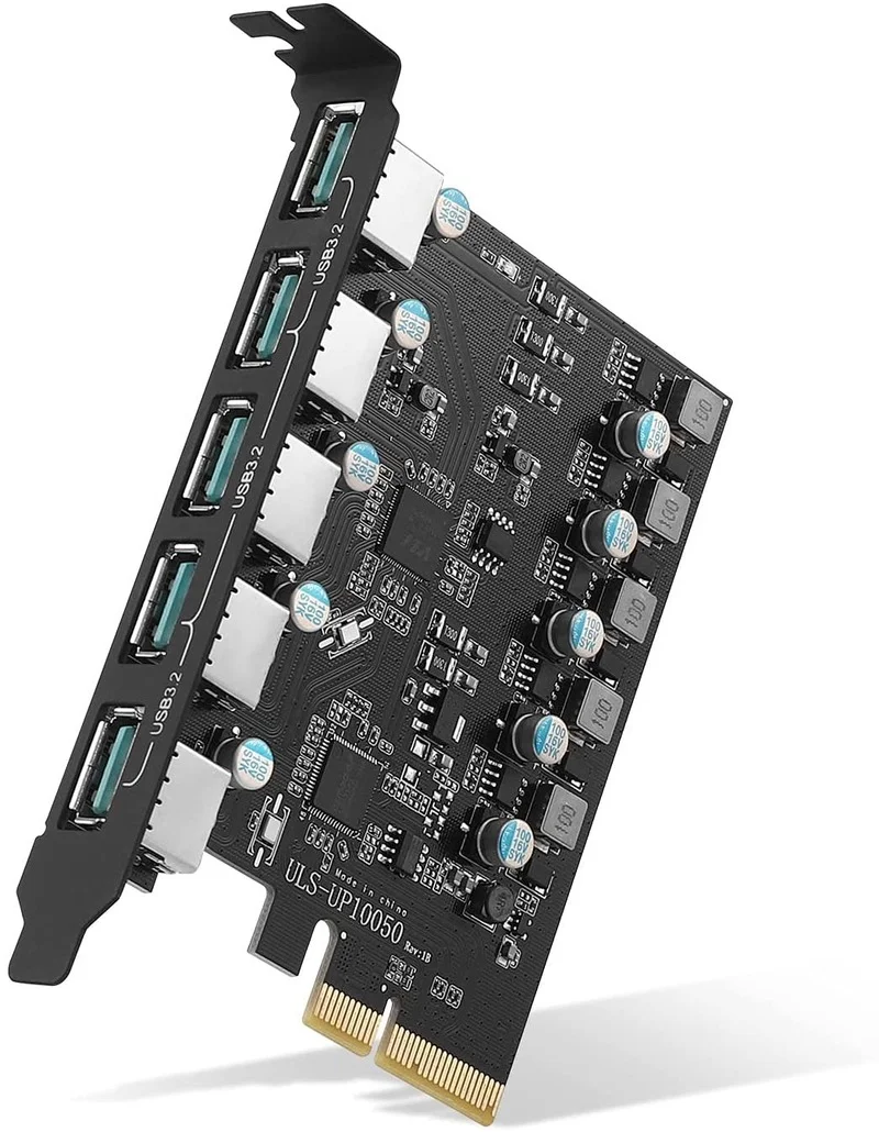 USB 3,2 карта, 5 портов, Gen2 20Gpbs PCIe X4 TYPEA хаб, карта для настольного ПК, без блока питания, ASM3142 чип USB3.2
USB 3,2 карта, 5 портов, Gen2 20Gpbs PCIe X4 TYPEA хаб, карта для настольного ПК, без блока питания, ASM3142 чип USB3.2