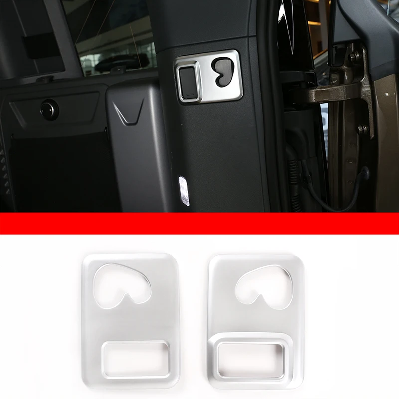 For Land Rover Defender 90 110 2020-2024 Car styling ABS Chrome Rear Trunk Hook Up Decorative frame Car Accessories
For Land Rover Defender 90 110 2020-2024 Car styling ABS Chrome Rear Trunk Hook Up Decorative frame Car Accessories