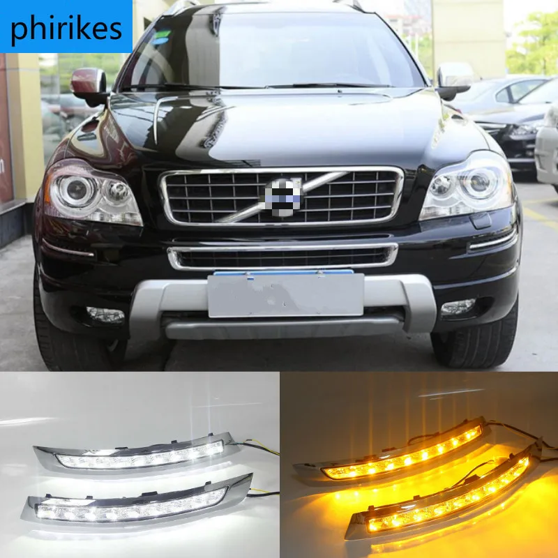 2pcs Car Daytime Running Lights LED DRL For Volvo XC90 2007 2008 2009 2010 2011 2012 2013 Lamp Turn Signal fog lamp Flashing
2pcs Car Daytime Running Lights LED DRL For Volvo XC90 2007 2008 2009 2010 2011 2012 2013 Lamp Turn Signal fog lamp Flashing
