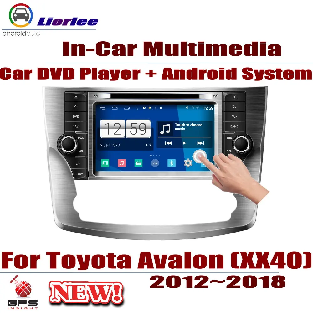 For Toyota Avalon (XX40) 2012-2018 Car Radio DVD GPS Player Navigation Android HD Displayer System Audio Video Stereo In Dash
For Toyota Avalon (XX40) 2012-2018 Car Radio DVD GPS Player Navigation Android HD Displayer System Audio Video Stereo In Dash