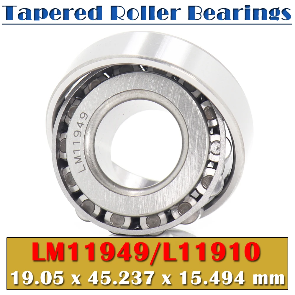 LM11949/L11910 1-1/4 ''оси втулка колеса трейлера Подшипники комплект (1 шт.) 19,05x45,237x15,494 мм вращающаяся Тихая Высокая Скорость и долговечность
LM11949/L11910 1-1/4 ''оси втулка колеса трейлера Подшипники комплект (1 шт.) 19,05x45,237x15,494 мм вращающаяся Тихая Высокая Скорость и долговечность