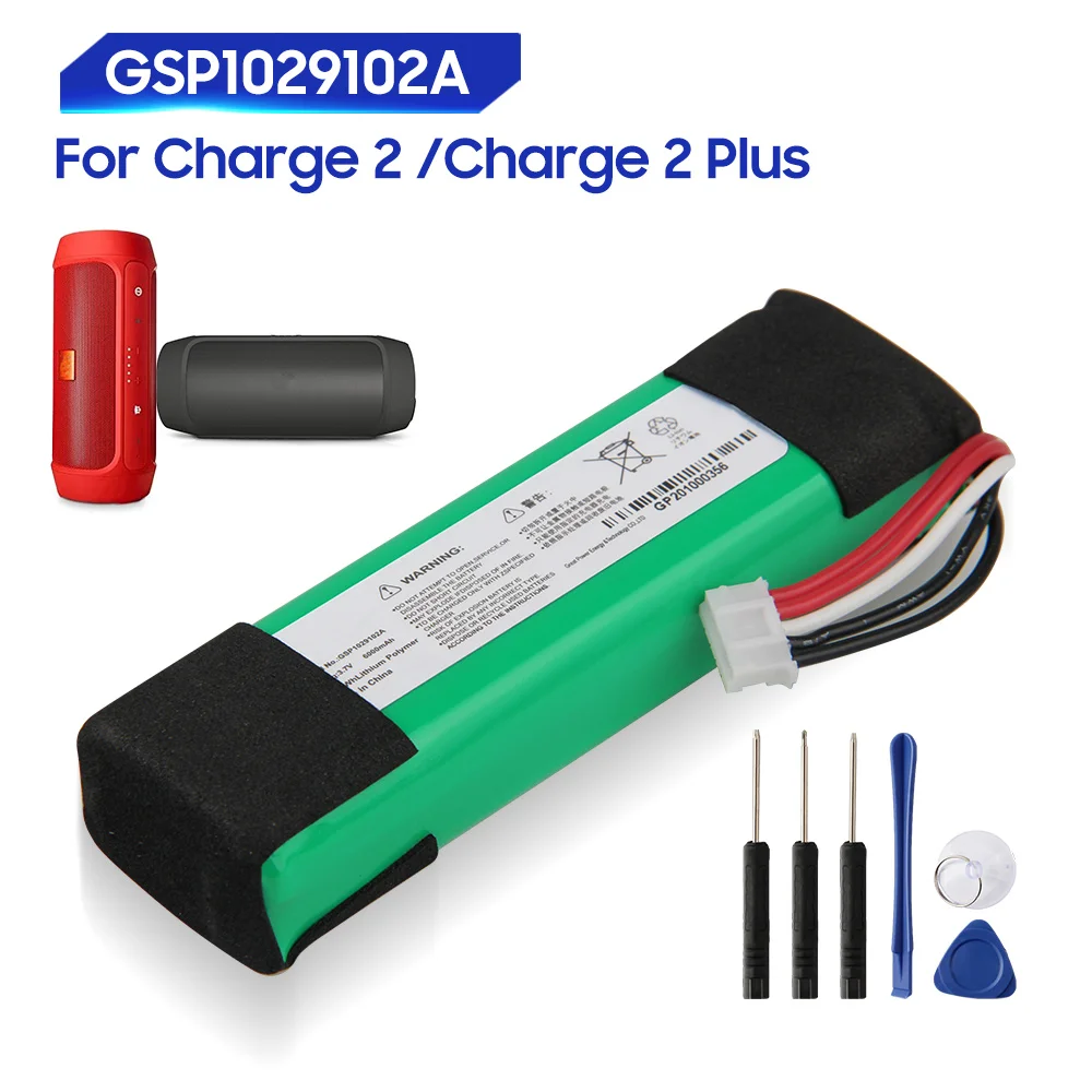 Оригинальный сменный аккумулятор для JBL Charge 2 Plus Charge 2 + Charge 2 Plus GSP1029102A, оригинальный аккумулятор 6000 мАч
Оригинальный сменный аккумулятор для JBL Charge 2 Plus Charge 2 + Charge 2 Plus GSP1029102A, оригинальный аккумулятор 6000 мАч