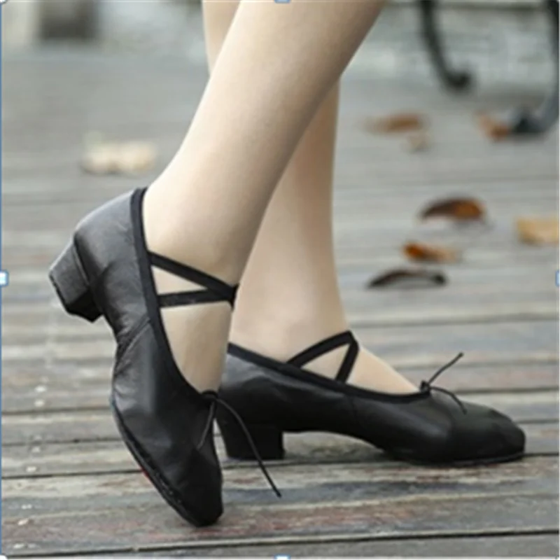 Dance Shoes Canvas /Leather Ballet Shoes Soft Bottom Square Low Heel Dancing Shoes Pink/Black/Red Women's Teacher Shoes Practice
Dance Shoes Canvas /Leather Ballet Shoes Soft Bottom Square Low Heel Dancing Shoes Pink/Black/Red Women's Teacher Shoes Practice