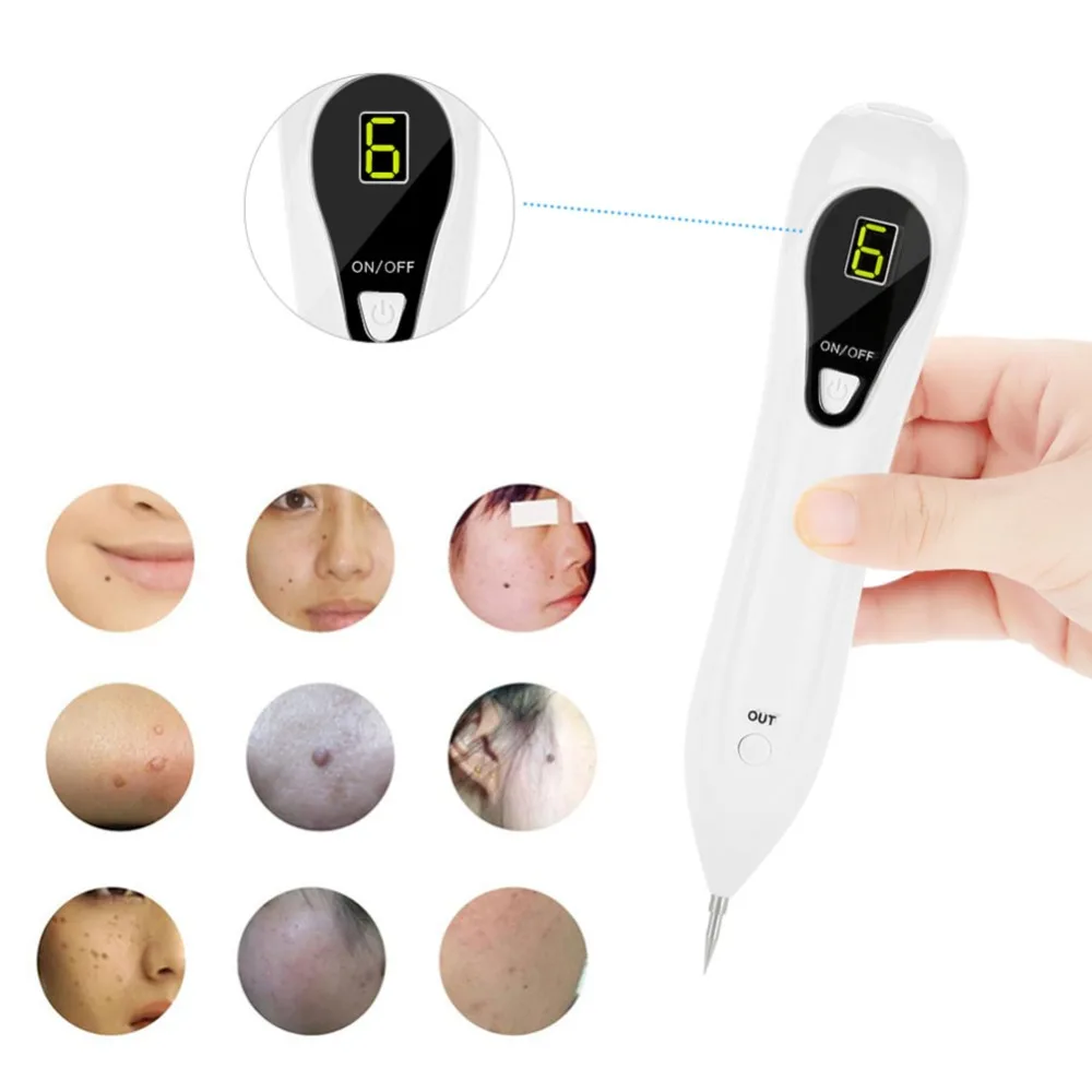 LCD Pro Mole Freckle Removal Pen Three Levels Adjustable Spot Tattoo Remover Machine Facial Tag Wart Removal Pen Skin Care Tools
LCD Pro Mole Freckle Removal Pen Three Levels Adjustable Spot Tattoo Remover Machine Facial Tag Wart Removal Pen Skin Care Tools