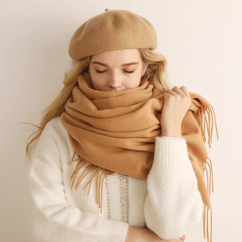 Imitation Sheep Scarf Women Autumn and Winter Pure Color Gold Soft Velvet Scarf Bib Shawl Annual Meeting Red Scarf Wholesale
Imitation Sheep Scarf Women Autumn and Winter Pure Color Gold Soft Velvet Scarf Bib Shawl Annual Meeting Red Scarf Wholesale