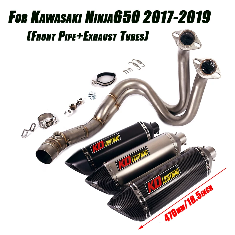 Для Kawasaki Ninja 650 2017 2018 2019 мотоциклетная Передняя средняя труба для подключения выхлопной трубы глушитель сменная оригинальная полный комплек...
Для Kawasaki Ninja 650 2017 2018 2019 мотоциклетная Передняя средняя труба для подключения выхлопной трубы глушитель сменная оригинальная полный комплек...