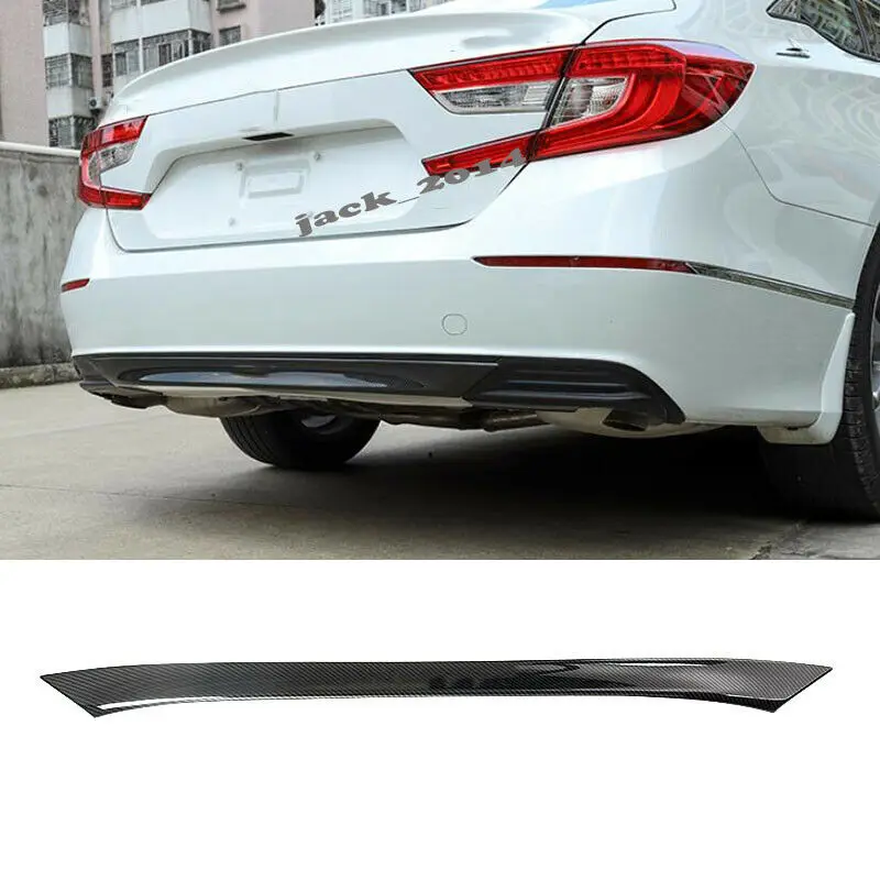Carbon Fiber Style Rear Bumper Cover Moulding Trim Fit for Honda Accord 2018-2019
Carbon Fiber Style Rear Bumper Cover Moulding Trim Fit for Honda Accord 2018-2019