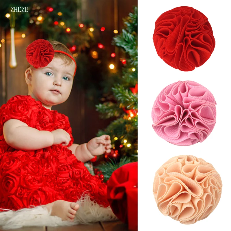 New 4" Waffles Fabric Flower For Headband Hair Clips Girls Solid Color Handmade Hairpins Kids DIY Hair Accessories
New 4" Waffles Fabric Flower For Headband Hair Clips Girls Solid Color Handmade Hairpins Kids DIY Hair Accessories