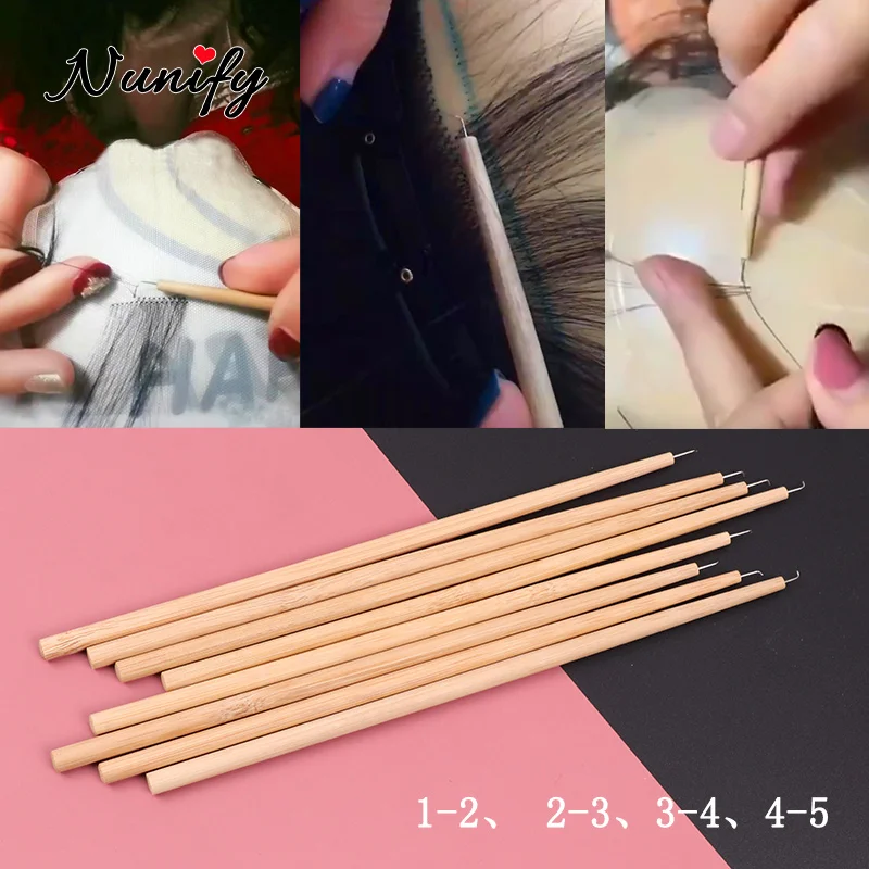Professional Wooden Handle Wig Ventilating Needlesone Set 4 Pcs Ventilating Needle For Wig Making Hair Crochet Hook Tools
Professional Wooden Handle Wig Ventilating Needlesone Set 4 Pcs Ventilating Needle For Wig Making Hair Crochet Hook Tools
