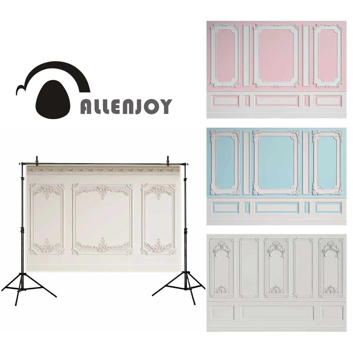 Фон для профессиональной фотосъемки Allenjoy однотонный Классический Интерьер настенные молдинги резьба узор фон фотобудка
Фон для профессиональной фотосъемки Allenjoy однотонный Классический Интерьер настенные молдинги резьба узор фон фотобудка