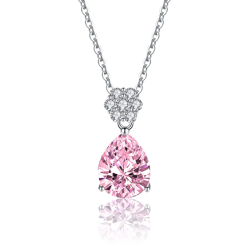Trendy Necklace 925 Silver Jewelry with Zircon Gemstone Water Drop Shape Pendant Accessories for Women Wedding Party Ornaments
Trendy Necklace 925 Silver Jewelry with Zircon Gemstone Water Drop Shape Pendant Accessories for Women Wedding Party Ornaments