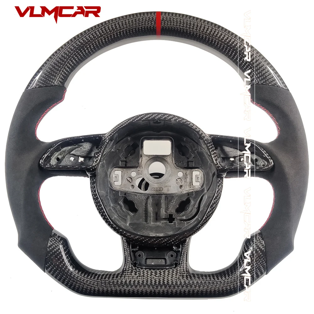 Custom Carbon Fiber Steering Wheel For AUDI A4 S4 RS5 A5 S5 A6 S6 RS6 A7 S7 RS7
Custom Carbon Fiber Steering Wheel For AUDI A4 S4 RS5 A5 S5 A6 S6 RS6 A7 S7 RS7