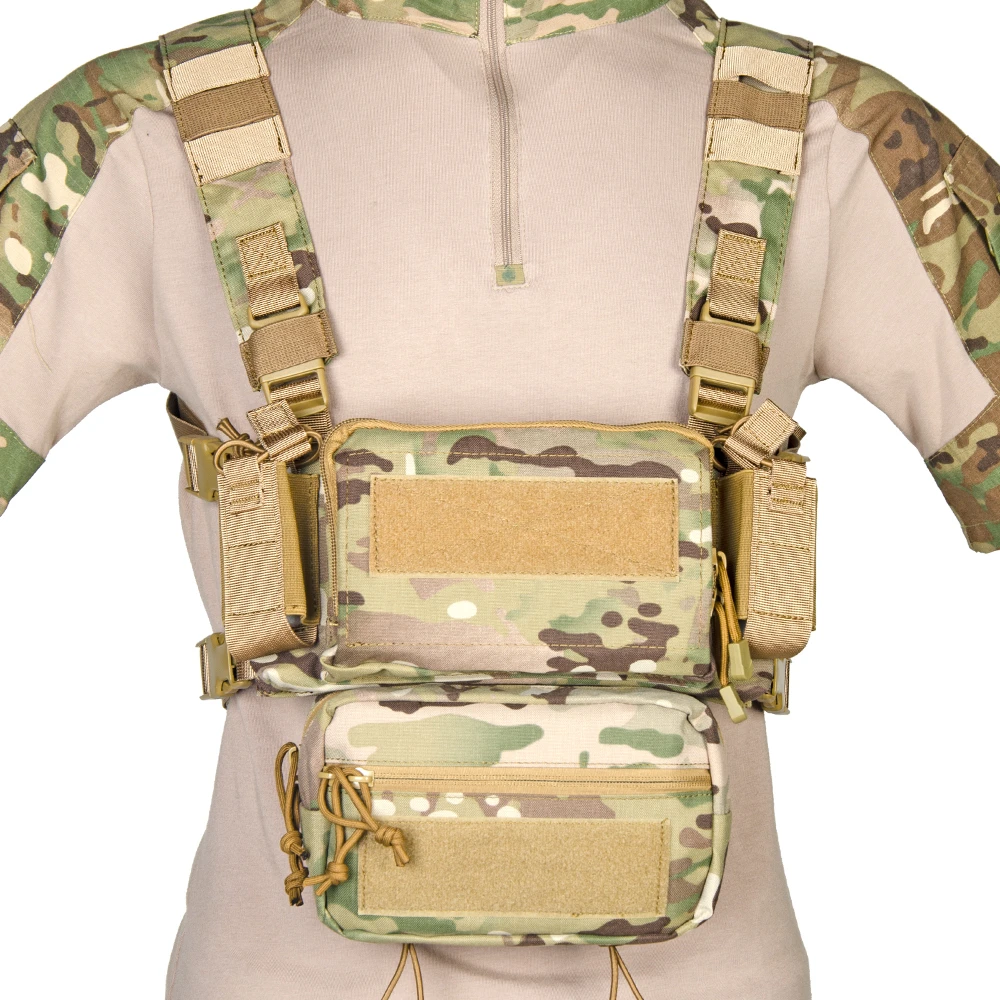 Тренировочный мини-D3 тактический нагрудный жилет CRM H с сумкой SACK M4 Mag Insert со встроенным охотничьим жилетом с плоской спинкой
Тренировочный мини-D3 тактический нагрудный жилет CRM H с сумкой SACK M4 Mag Insert со встроенным охотничьим жилетом с плоской спинкой