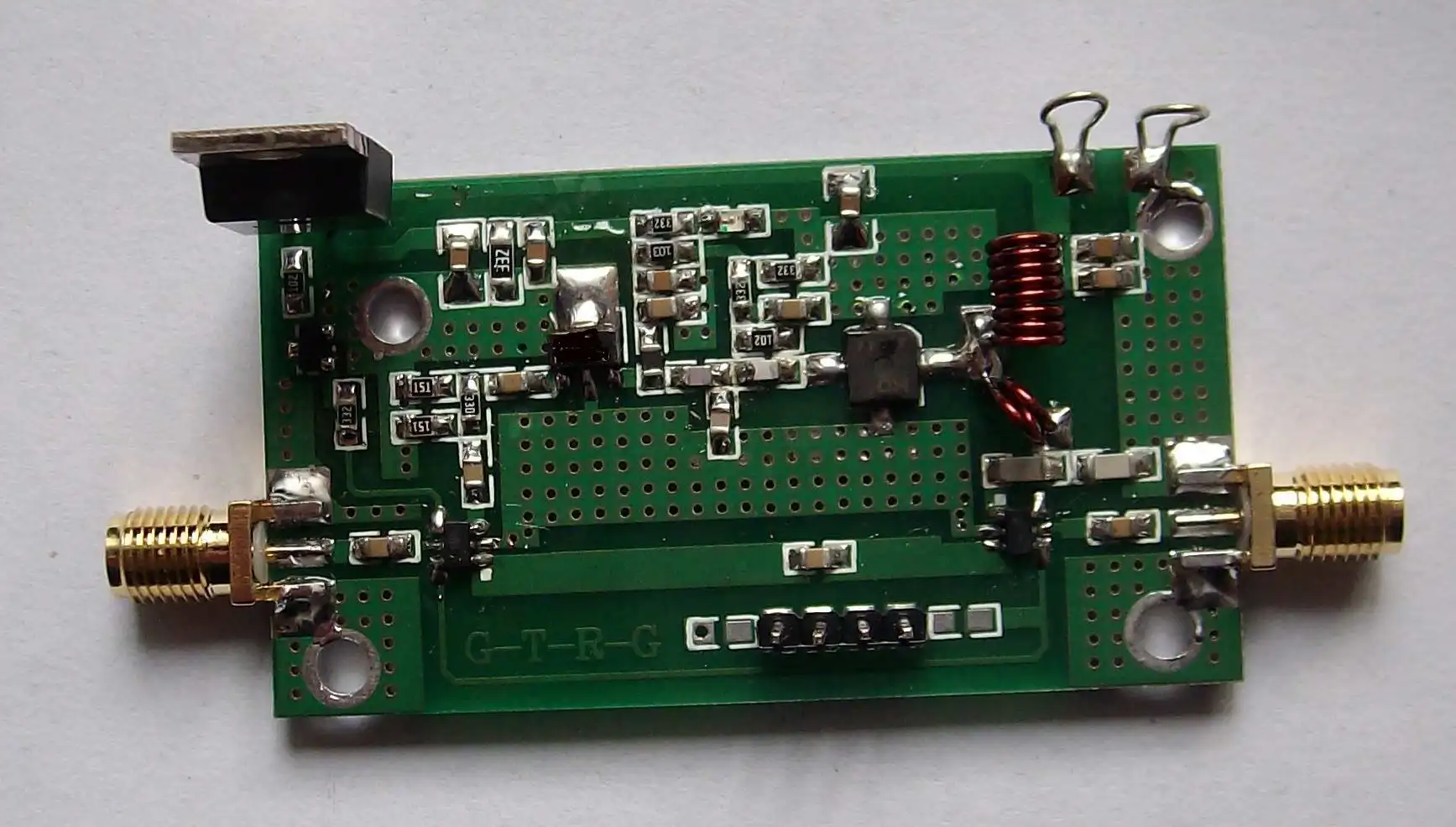 Data radio power amplifier 433MHz FSK power amplifier input 19dbm output 3 -- 5W half duplex
Data radio power amplifier 433MHz FSK power amplifier input 19dbm output 3 -- 5W half duplex