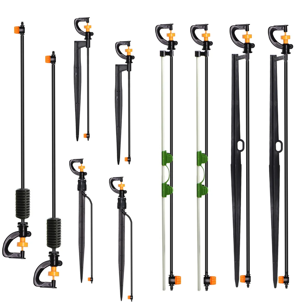 360 Degree Rotating Sprinkler G Type Orange Small Wheel Nozzle w/ Pile Connector for Irrigation Miniature Spray Garden Watering
360 Degree Rotating Sprinkler G Type Orange Small Wheel Nozzle w/ Pile Connector for Irrigation Miniature Spray Garden Watering