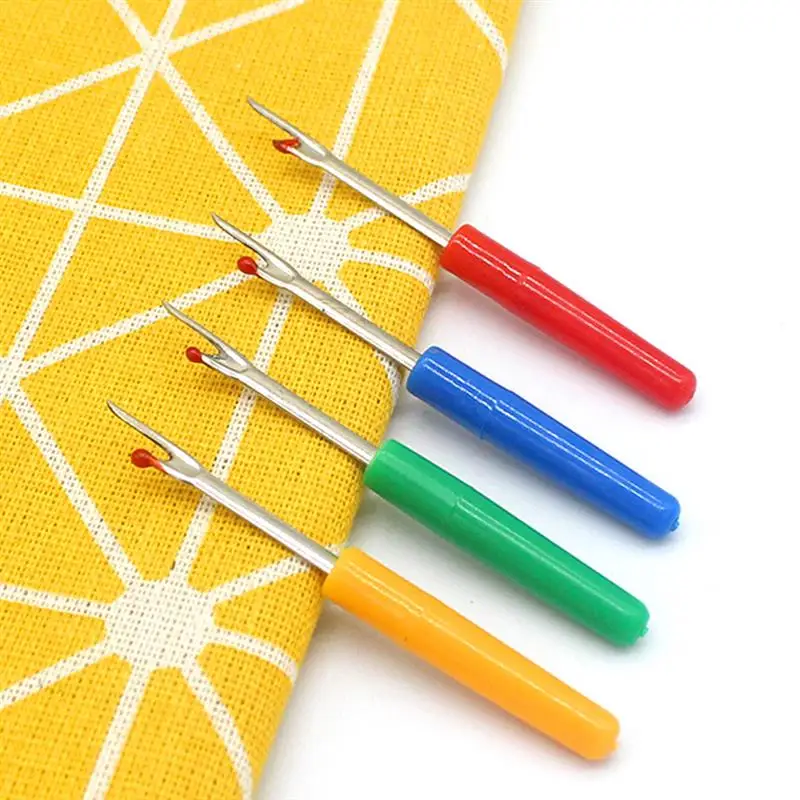 High Quality Plastic Handle Steel Thread Cutter Seam Ripper Stitch Removal Knife Needle Arts Sewing Tools DIY Sewing Accessories
High Quality Plastic Handle Steel Thread Cutter Seam Ripper Stitch Removal Knife Needle Arts Sewing Tools DIY Sewing Accessories