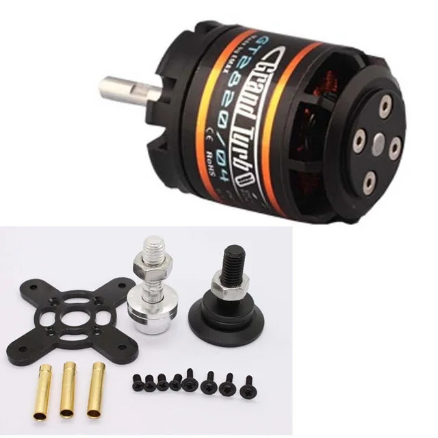 Emax brushless motor for RC airplane GT2820 850KV / 985KV PUSH 2.2KG For fix wing drone
Emax brushless motor for RC airplane GT2820 850KV / 985KV PUSH 2.2KG For fix wing drone