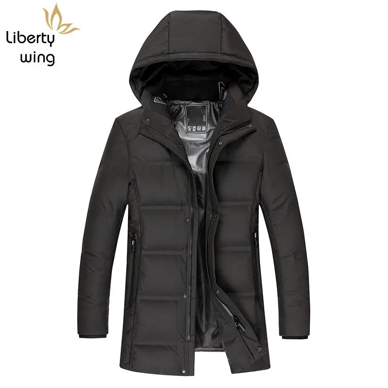 Winter Men Jackets High Quality Slim Hat Detachable White Duck Down Warm Long Coat Brand Fashion Thicken Overcoat M-3XL
Winter Men Jackets High Quality Slim Hat Detachable White Duck Down Warm Long Coat Brand Fashion Thicken Overcoat M-3XL