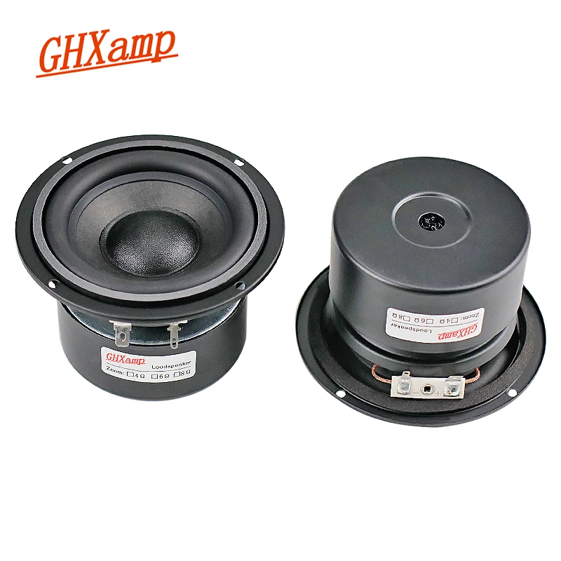 Speaker 3.5 Inch 104mm Subwoofer Bass Powerful Hifi 30W Linen Paper Fiber Cone 4-layer Voice Coil 2pcs
Speaker 3.5 Inch 104mm Subwoofer Bass Powerful Hifi 30W Linen Paper Fiber Cone 4-layer Voice Coil 2pcs
