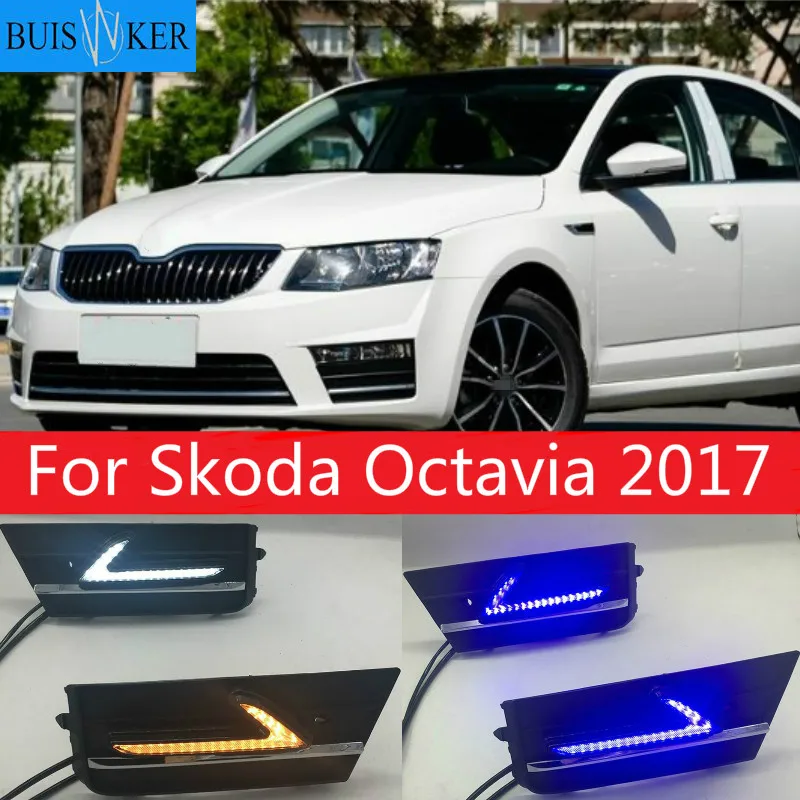 LED Daytime Running Light For Skoda Octavia 2017 Car Accessories Waterproof 12V DRL Fog Lamp Decoration
LED Daytime Running Light For Skoda Octavia 2017 Car Accessories Waterproof 12V DRL Fog Lamp Decoration