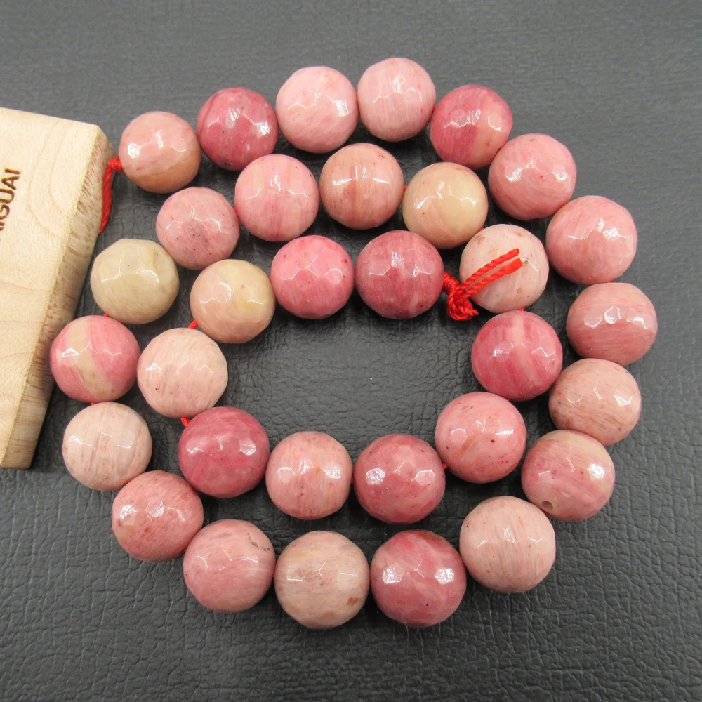 APDGG Natural 12MM Faceted Round Rhodonite Rhodochrosite Loose Beads 15" Strand Jewelry Making DIY
APDGG Natural 12MM Faceted Round Rhodonite Rhodochrosite Loose Beads 15" Strand Jewelry Making DIY