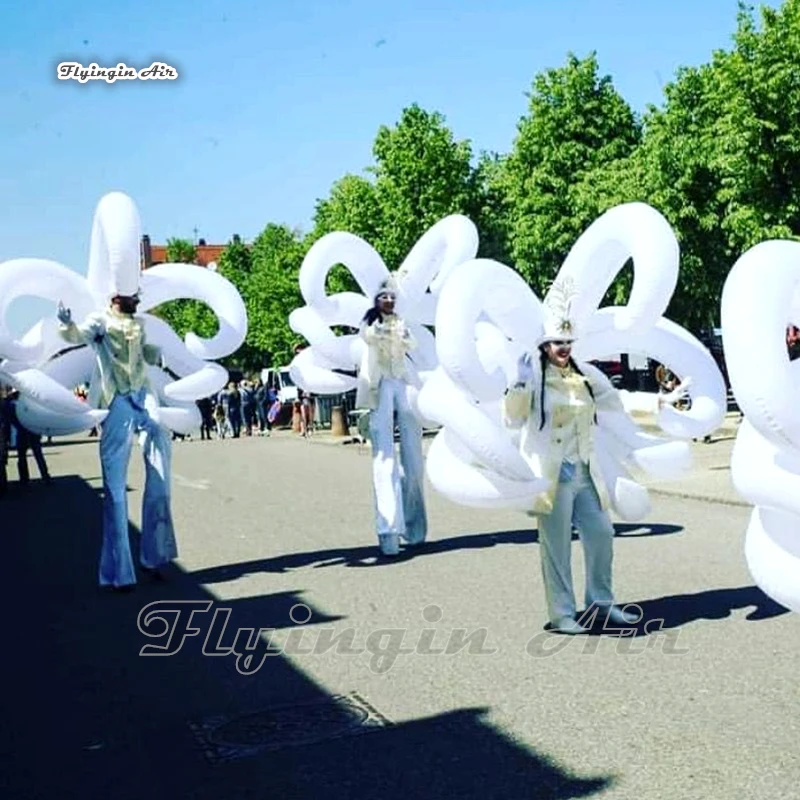 Parade Performance Walking Inflatable Wing Suits 2m White Tentacle Suit Wearable Blow Up Bizarre Costume For Party Events
Parade Performance Walking Inflatable Wing Suits 2m White Tentacle Suit Wearable Blow Up Bizarre Costume For Party Events