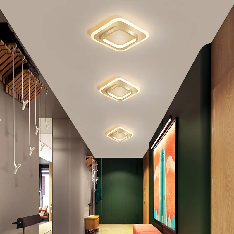 Square Round Led Ceiling Light Creative Golden Aisle Corridor Entrance Lamp Modern Minimalist Bedroom Ceiling Lamp Lighting
Square Round Led Ceiling Light Creative Golden Aisle Corridor Entrance Lamp Modern Minimalist Bedroom Ceiling Lamp Lighting