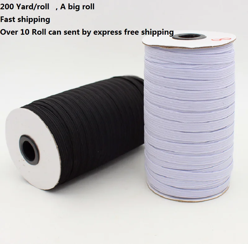 1 roll Elastic Stretchy Bands Flat Cord for Waist Sewing Clothing Trousers Lingerie
1 roll Elastic Stretchy Bands Flat Cord for Waist Sewing Clothing Trousers Lingerie