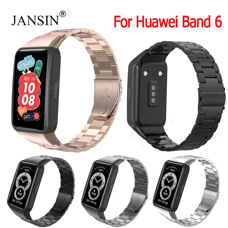 Браслет из нержавеющей стали для смарт-часов Huawei Band 6 Pro, металлический ремешок для Honor band 6
Браслет из нержавеющей стали для смарт-часов Huawei Band 6 Pro, металлический ремешок для Honor band 6
