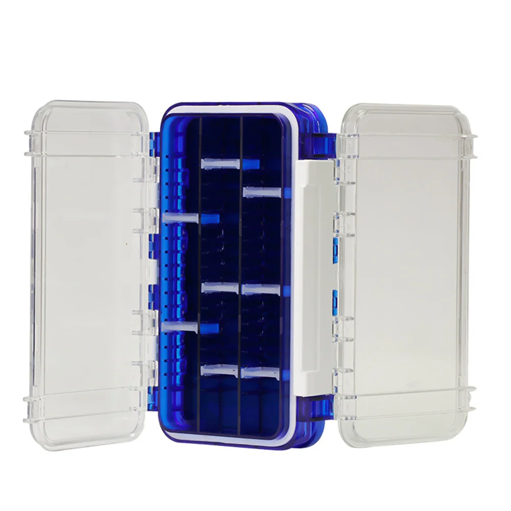 Lure Fishing Waterproof Fishing Tackle Box Double-Sided Opening and Closing Bait Box Multifunctional Hook and Bait Accessory Box
Lure Fishing Waterproof Fishing Tackle Box Double-Sided Opening and Closing Bait Box Multifunctional Hook and Bait Accessory Box