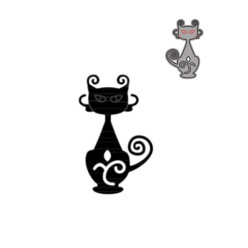 A Elegant Cat Metal Cutting Dies New 2021 Diy Scrapbooking Photo Album Decorative Crafts Embossing Die Cuts
A Elegant Cat Metal Cutting Dies New 2021 Diy Scrapbooking Photo Album Decorative Crafts Embossing Die Cuts