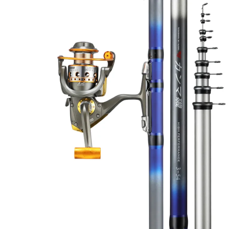 3.6M 4.5M 5.4M 6.3M 3# Rock Fishing RodDistance Throwing Pole Vara De Pesca Carbon Fiber Super Hard Telescopic Fishing Canne
3.6M 4.5M 5.4M 6.3M 3# Rock Fishing RodDistance Throwing Pole Vara De Pesca Carbon Fiber Super Hard Telescopic Fishing Canne