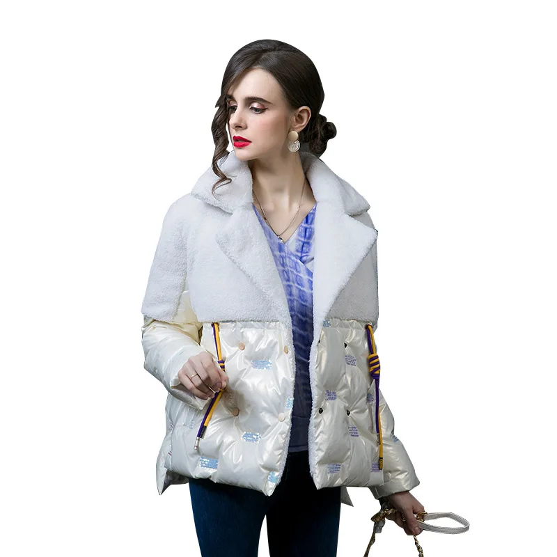 Embroidered Sequin down jacket women's Brand short Parka 2021 winter Jackets new Women down Outerwear fashion large loose coat
Embroidered Sequin down jacket women's Brand short Parka 2021 winter Jackets new Women down Outerwear fashion large loose coat