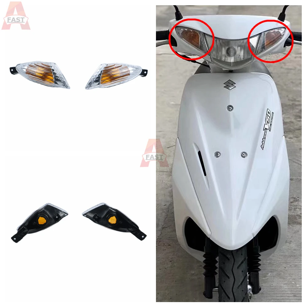 Suitable For Suzuki Scooter Parts v50 Indicator Headlight Motorcycle Left And Right Steering Signal Assembly
Suitable For Suzuki Scooter Parts v50 Indicator Headlight Motorcycle Left And Right Steering Signal Assembly