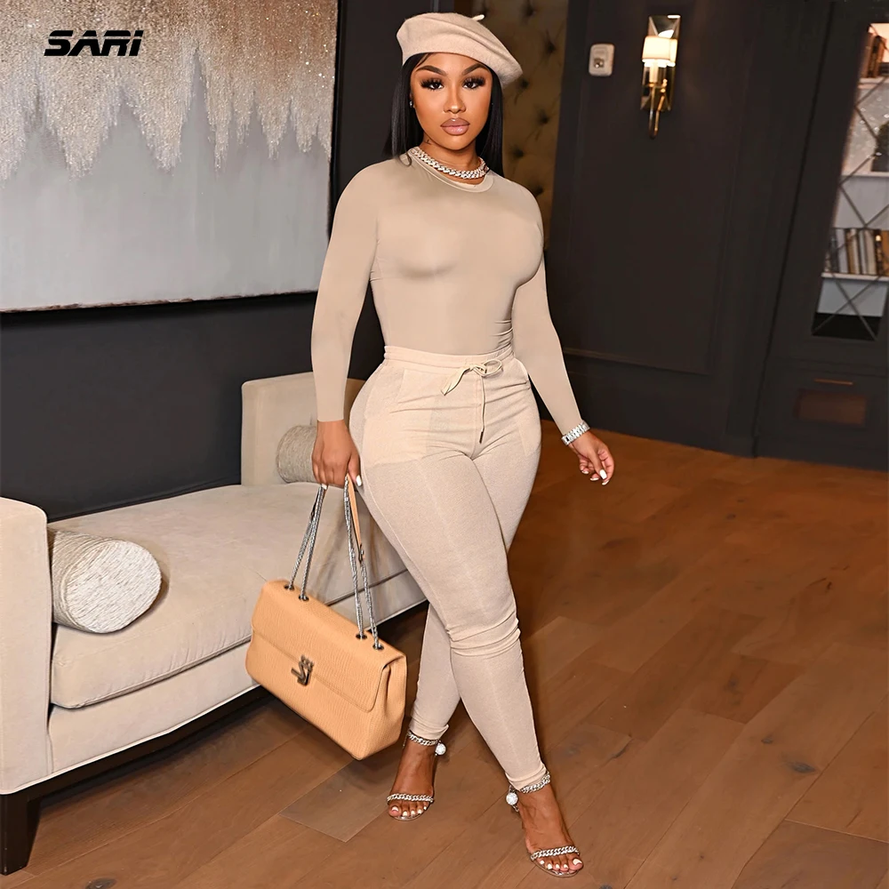 Sari Women Two Piece Sets Autumn Sexy Bodycon Tracksuit Solid Skinny Sweatshirts Pocket Lace Up Long Sleeve Suit
Sari Women Two Piece Sets Autumn Sexy Bodycon Tracksuit Solid Skinny Sweatshirts Pocket Lace Up Long Sleeve Suit