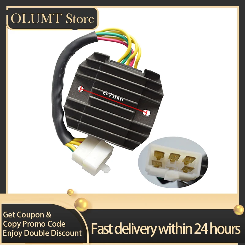 Motorcycle Accessories Voltage Regulator Rectifier For YAMAHA FZ1 FZ1000 FZ 1000 FAZR YZF R1 FZ6 FZR600RR SRX250 YZF600R YZF-R6S
Motorcycle Accessories Voltage Regulator Rectifier For YAMAHA FZ1 FZ1000 FZ 1000 FAZR YZF R1 FZ6 FZR600RR SRX250 YZF600R YZF-R6S