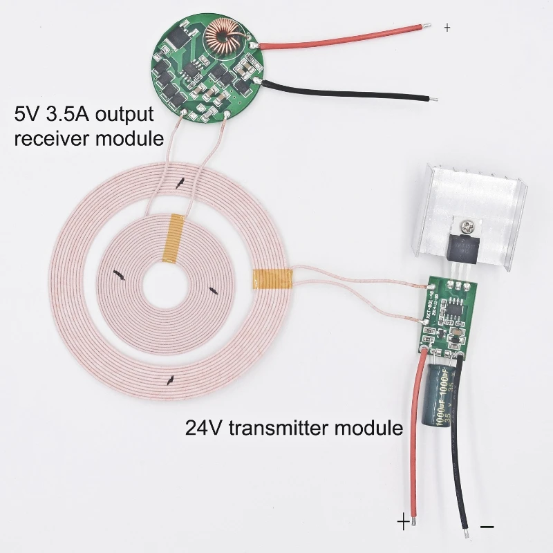 Wireless Charging Module Available Circuit Diagram 0~40mm 5V3A High Current Low Heat Wireless Power Supply
Wireless Charging Module Available Circuit Diagram 0~40mm 5V3A High Current Low Heat Wireless Power Supply
