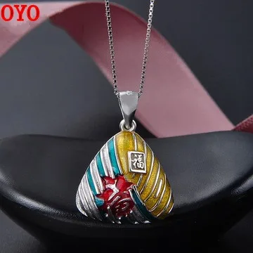 Серебряная подвеска 100% пробы, цепочка до ключицы женская, в этническом стиле, с эмалью, 100%
Серебряная подвеска 100% пробы, цепочка до ключицы женская, в этническом стиле, с эмалью, 100%