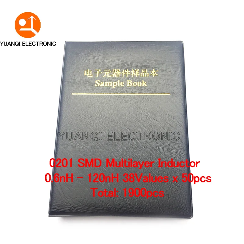 0201 muRata SMD Multilayer Inductor Sample Book 0.6nH~120nH 38Valuesx50pcs=1900pcs Assorted Kit
0201 muRata SMD Multilayer Inductor Sample Book 0.6nH~120nH 38Valuesx50pcs=1900pcs Assorted Kit