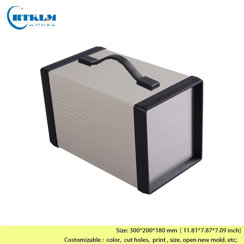 Iron box for electronics project box DIY junction box iron amplifier enclosure housing instrument case with handle 300*200*180mm
Iron box for electronics project box DIY junction box iron amplifier enclosure housing instrument case with handle 300*200*180mm