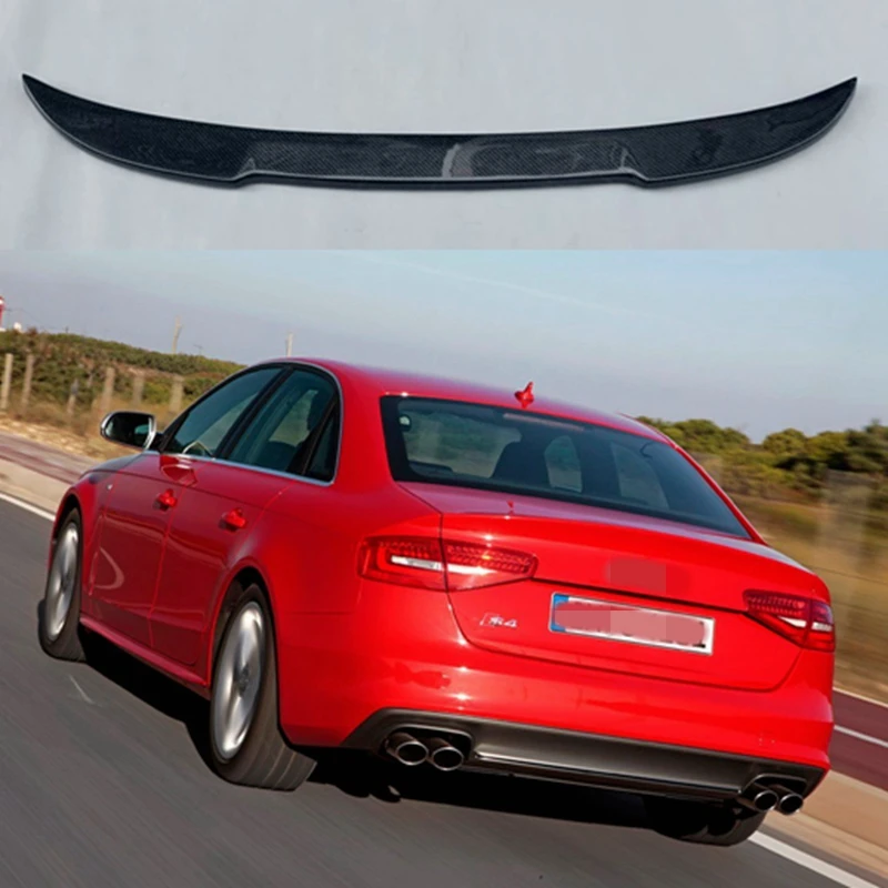 Декорированный спойлер для Audi S4 B8 B8.5 4 Двери Седан 2009 2012 2016 CS стиль высокое качество углеродное волокно заднее крыло крыша задняя коробка
Декорированный спойлер для Audi S4 B8 B8.5 4 Двери Седан 2009 2012 2016 CS стиль высокое качество углеродное волокно заднее крыло крыша задняя коробка