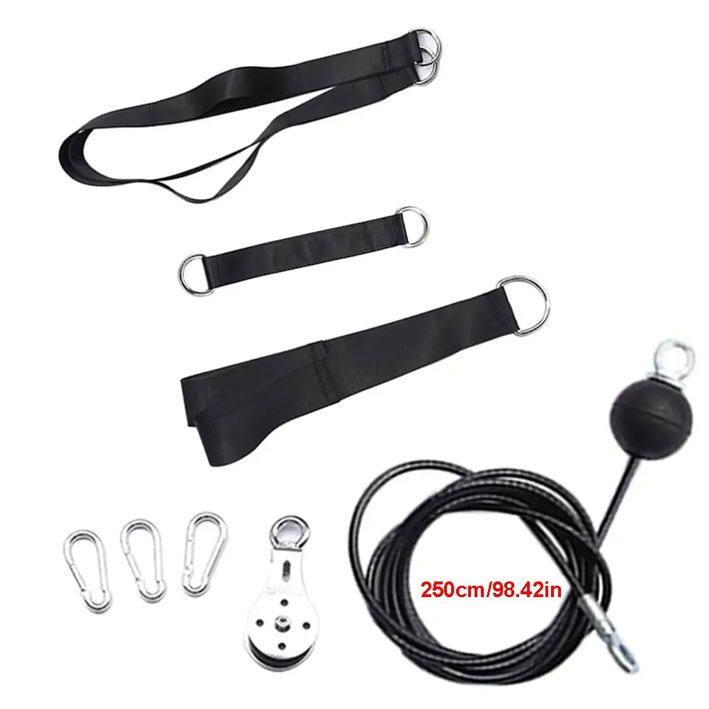 Pulley System Triceps Training Exerciser Fitness Workout Equipment Cable Machine Attachments For Gym
Pulley System Triceps Training Exerciser Fitness Workout Equipment Cable Machine Attachments For Gym