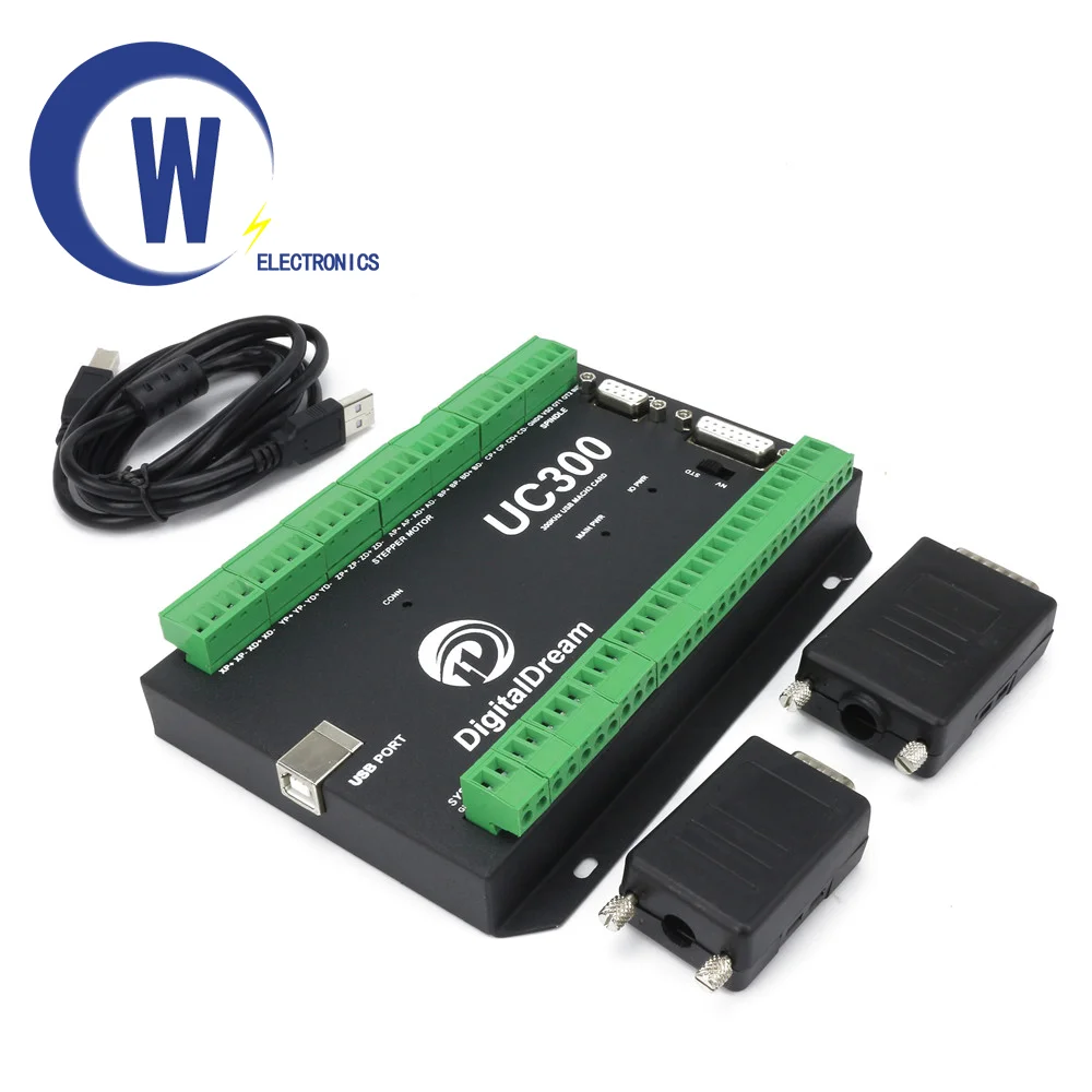CNC NVUM upgrade Mach3 USB Motion Controller UC300 3/4/5/6 Axis Control Card for milling machine
CNC NVUM upgrade Mach3 USB Motion Controller UC300 3/4/5/6 Axis Control Card for milling machine