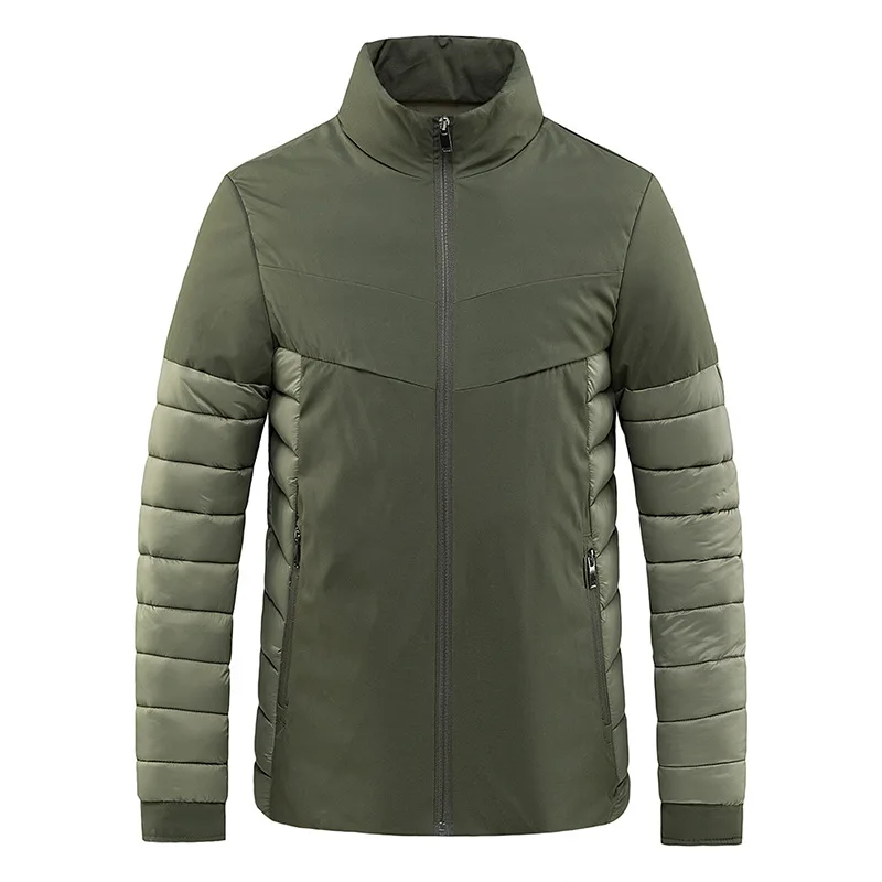 New Autumn Winter Parkas Jacket Men Patchwork Stand Collar Windbreaker Coat Men Thick Warm Jaqueta Masculina Military Outerwear
New Autumn Winter Parkas Jacket Men Patchwork Stand Collar Windbreaker Coat Men Thick Warm Jaqueta Masculina Military Outerwear