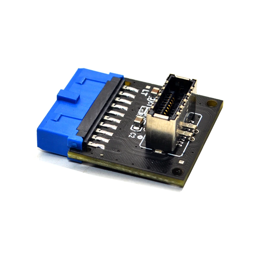 USB 3.0 Front Panel Socket 19pin to Type-e 20pin Header Male Extension Cable Adapter for Motherboard Card TYPE-E Connector
USB 3.0 Front Panel Socket 19pin to Type-e 20pin Header Male Extension Cable Adapter for Motherboard Card TYPE-E Connector