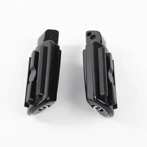 Aluminum Motorcycle Black Foot Pegs Passenger Footpegs Accessories For Harley Softail Slim Fat Bob Low Rider 2018-2024 2025