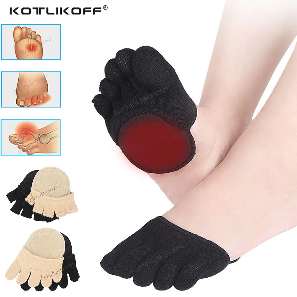 1 Pair Cotton Forefoot Pads Half Insoles Pain Metatarsal Relief Prevention Of Toe Overlap Abrasion Toe Support Pads Foot Care
1 Pair Cotton Forefoot Pads Half Insoles Pain Metatarsal Relief Prevention Of Toe Overlap Abrasion Toe Support Pads Foot Care