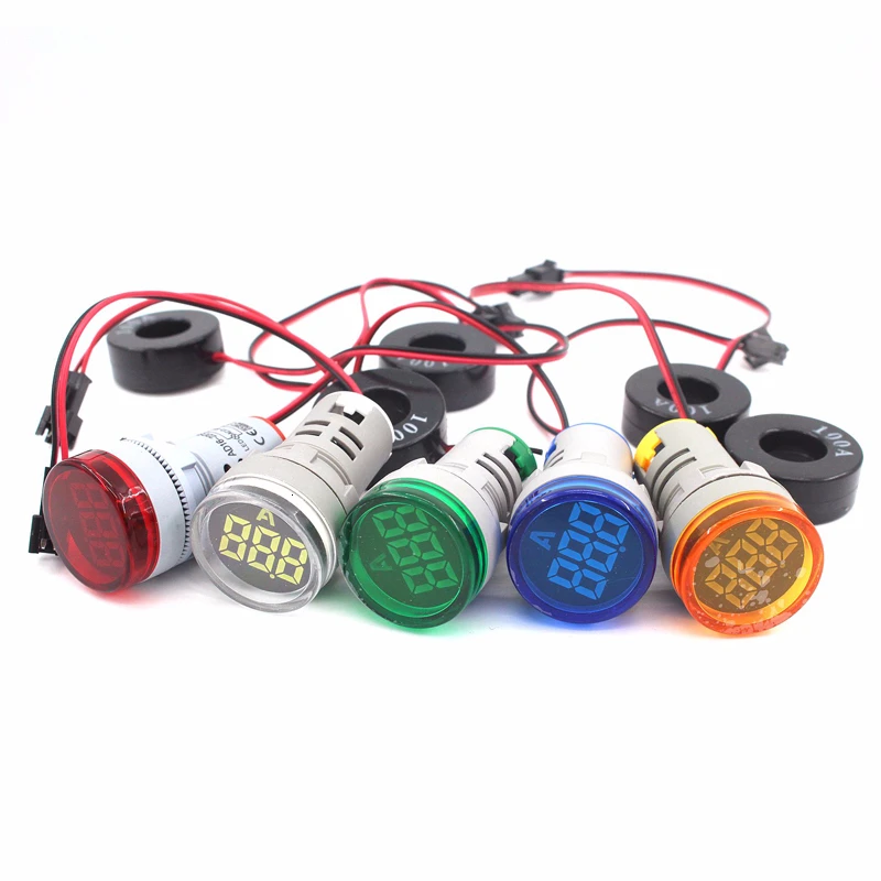 22mm LED Digital Display AC Current Meter Voltmeter Ampere Gauge Indicator Light Signal Lamp Boat Warning Lights Range 1-100A
22mm LED Digital Display AC Current Meter Voltmeter Ampere Gauge Indicator Light Signal Lamp Boat Warning Lights Range 1-100A